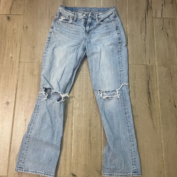 light wash flare jeans - Picture 1 of 4